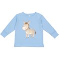 thumbnail image 3 of Inktastic Cute Little Donkey Boys or Girls Long Sleeve Toddler T-Shirt, 3 of 5
