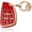 Red, Keyring, variant on Key Fob Cover Compatible with Fit for GMC Yukon Denali Sierra Chevy Silverado Suburban Tahoe Buick Keychain Case Holder Protector,Black, Keychain