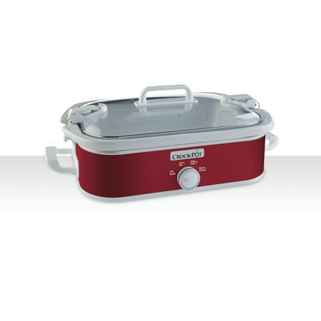 Crock-Pot Casserole Crock Slow Cooker, 3.5-Quart (SCCPCCM350-R)