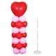 thumbnail image 1 of Columna de Base de globos de plástico, estante ligero para globos para fiesta de cumpleaños y boda, 1 of 6