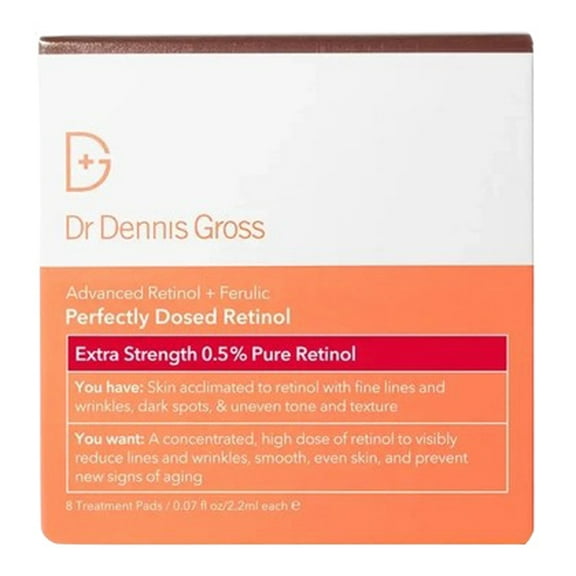 Dr. Dennis Gross Advanced Retinol + Ferulic Perfectly Dosed Retinol (Extra Strength 0.5%) - 8x0.07oz