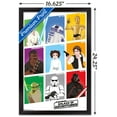 thumbnail image 3 of Star Wars: Saga - Galaxy Grid Wall Poster, 14.725" x 22.375", Framed, 3 of 5