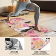 thumbnail image 4 of Bernese Mountain Dogs with Pioneer Flower Hot Yoga Mat Towel Non Slip for Hot Yoga - Quick-Drying Yoga Mat Cover with 4 Corner Pockets with Travel Bag - Hot Yoga Towel Non Slip 70"x26", 4 of 6