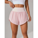 thumbnail image 5 of Pantalones Cortos de Cintura Alta para Mujer, Ideales para Correr, Hacer Ejercicio en el Gimnasio, con Bolsillos Interiores. Rosa XL, 5 of 6