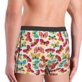 thumbnail image 5 of Daiia Colorful Butterflies Men's Underwear Boxer Briefs, Cotton Stretch Moisture-Wicking Underwear-XX-Large, 5 of 9