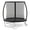 Black, variant on Gymax 8FT Outdoor Trampoline Heavy-Duty Recreational Trampoline w/Safety Enclosure Net