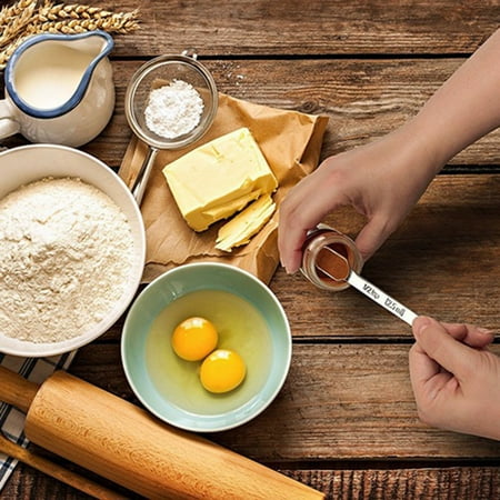 

Cuteam Powder Scoop 1 Set Heat-Resistant Multipurpose Practical Comfortable Grip Anti-Skid Spice Measuring Spoon