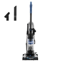 Eureka Airspeed Plus Upright Vacuum, Compact, Extended Reach, Quick Release Handle, Black and Blue