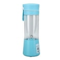 thumbnail image 1 of Mixeur Portable, Mini Presse-Agrumes 380ml Rotation Haute Vitesse pour Gym Bleu, Vert, Violet, 1 of 8