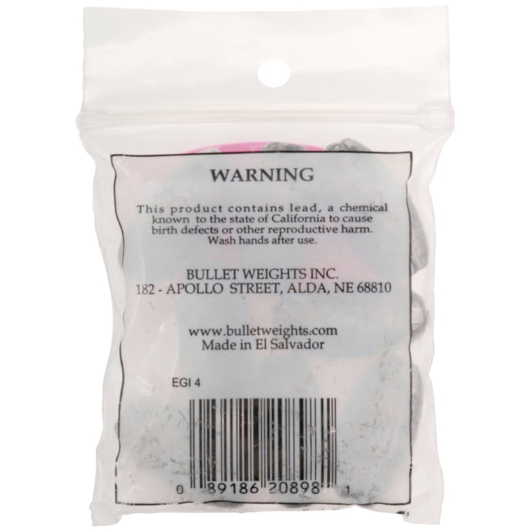 Bullet Weights 2 oz Egg Sinker, 8 Pack photo 4