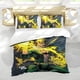 thumbnail image 5 of Ojos de Wakanda Conjunto de sábanas temático, trío de piezas, cómodo y amigable con la piel, diseño único, regalo de decoración para el hogar para familiares, amigos y fans,135cm *200cm, 5 of 6