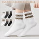 thumbnail image 3 of Phenofice 6Pares Calcetines Deportivos De Estampado De Leopardo Para Uso Casual Y Diario, 3 of 7