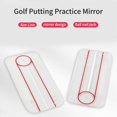 thumbnail image 3 of Putting Alignment Mirror Learning Device Practice Putting Training tool, 3 of 9
