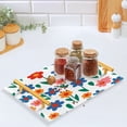 thumbnail image 5 of Ryvnso Flowers Floral Bathroom Tray Vanity Countertop Trays Acrylic Organizer, 5 of 7
