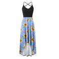 thumbnail image 4 of SMihono Robe d'Été Grande Taille pour Femmes 2023 Robes d'Été Grande Taille Manches Courtes Ample Florale Longues Robes d'Été Boho, 4 of 5