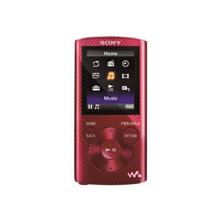 Sony Walkman NWZ-E374RED - Digital player - 8 GB - red 