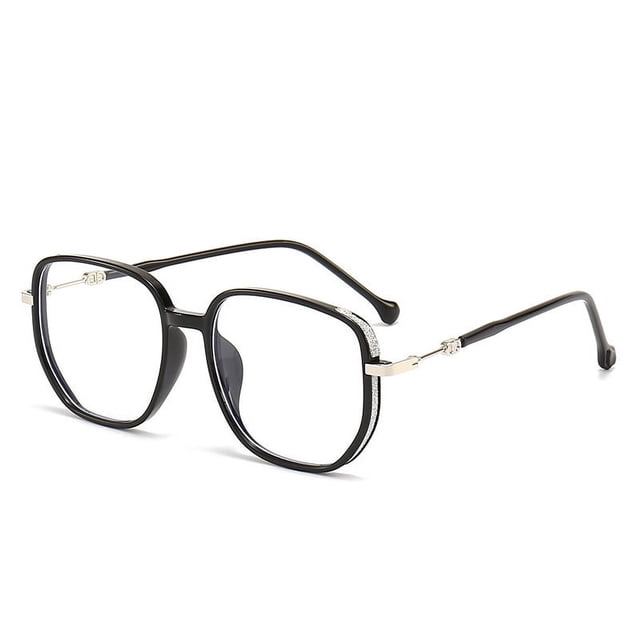 Gafas de lectura Starlight, marco gris avanzado, personalidad de moda, brillo estrellado, anti-luz azul, gafas del mismo estilo