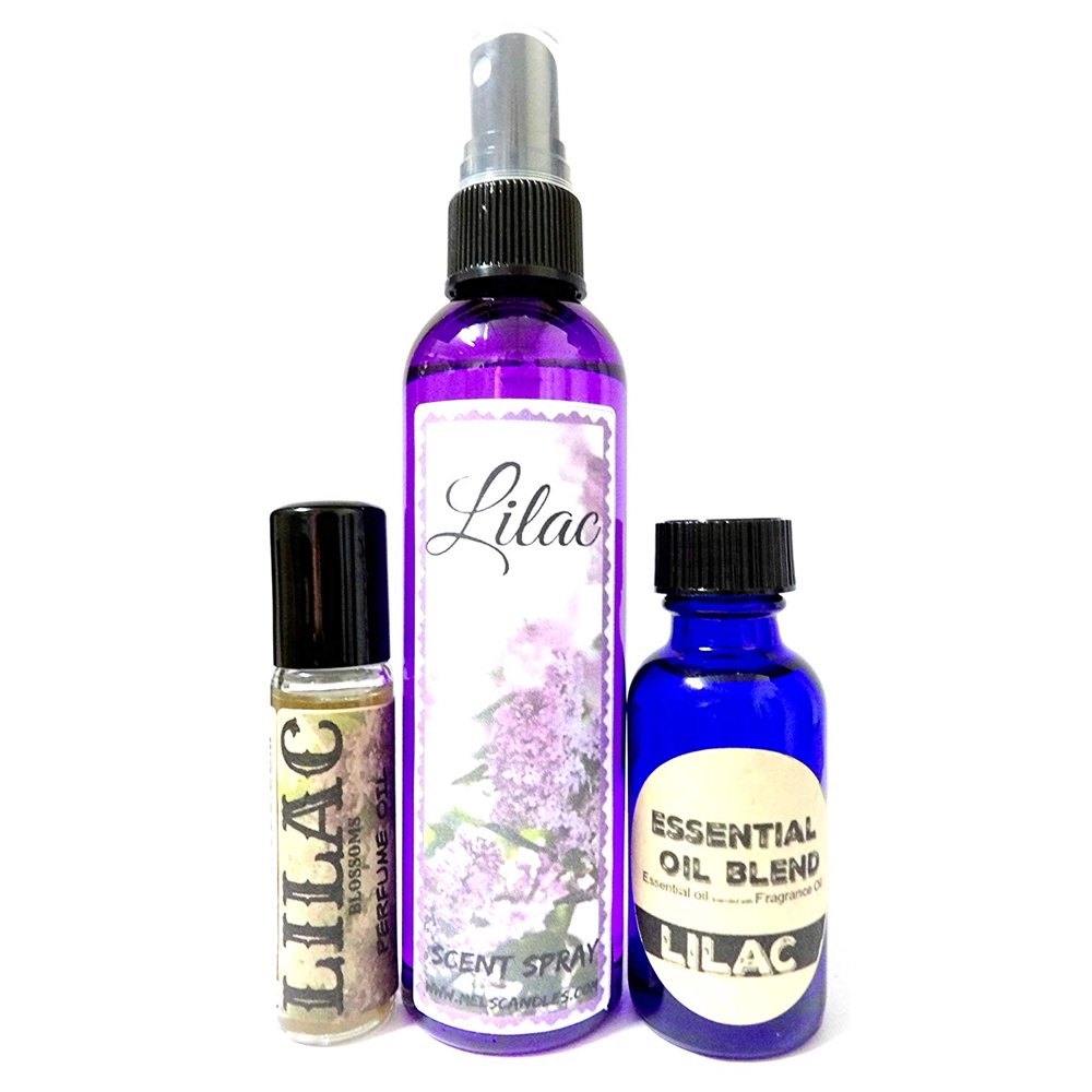 Combo Lilac 118.29 Ml Bottle Of Scent Spray, 29.5 Ml Bottle of Skin