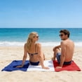 thumbnail image 6 of Diceymbol France Flag Beach Towels Oversized 55x28 In Quick Dry Sand Free Microfiber Beach Towel Soft Absorbent Large Lightweight Travel Towel For Adult Beach Pool Vacation Use, 6 of 7