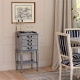 thumbnail image 3 of Hardwick 4-Drawer Powder Gray Chest, 3 of 14