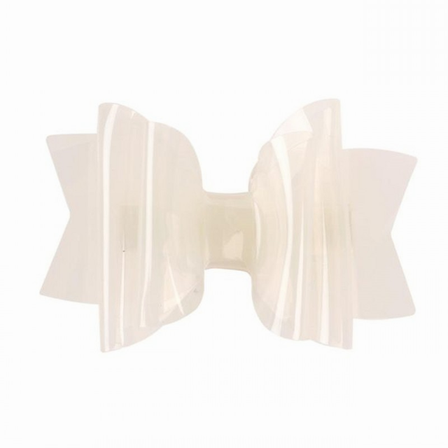 Lazos de gelatina impermeables de 4 ", lazos para el cabello para niñas con Clips, nudo brillante, lazos para nadar en piscina, horquillas sólidas, sombreros de moda para niños