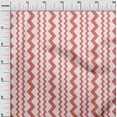 thumbnail image 3 of oneOone Tissu Flex Coton Rouge Chevron Vertical Projets de Couture Tissu Imprimé au Mètre 40 Pouces de Large, 3 of 4