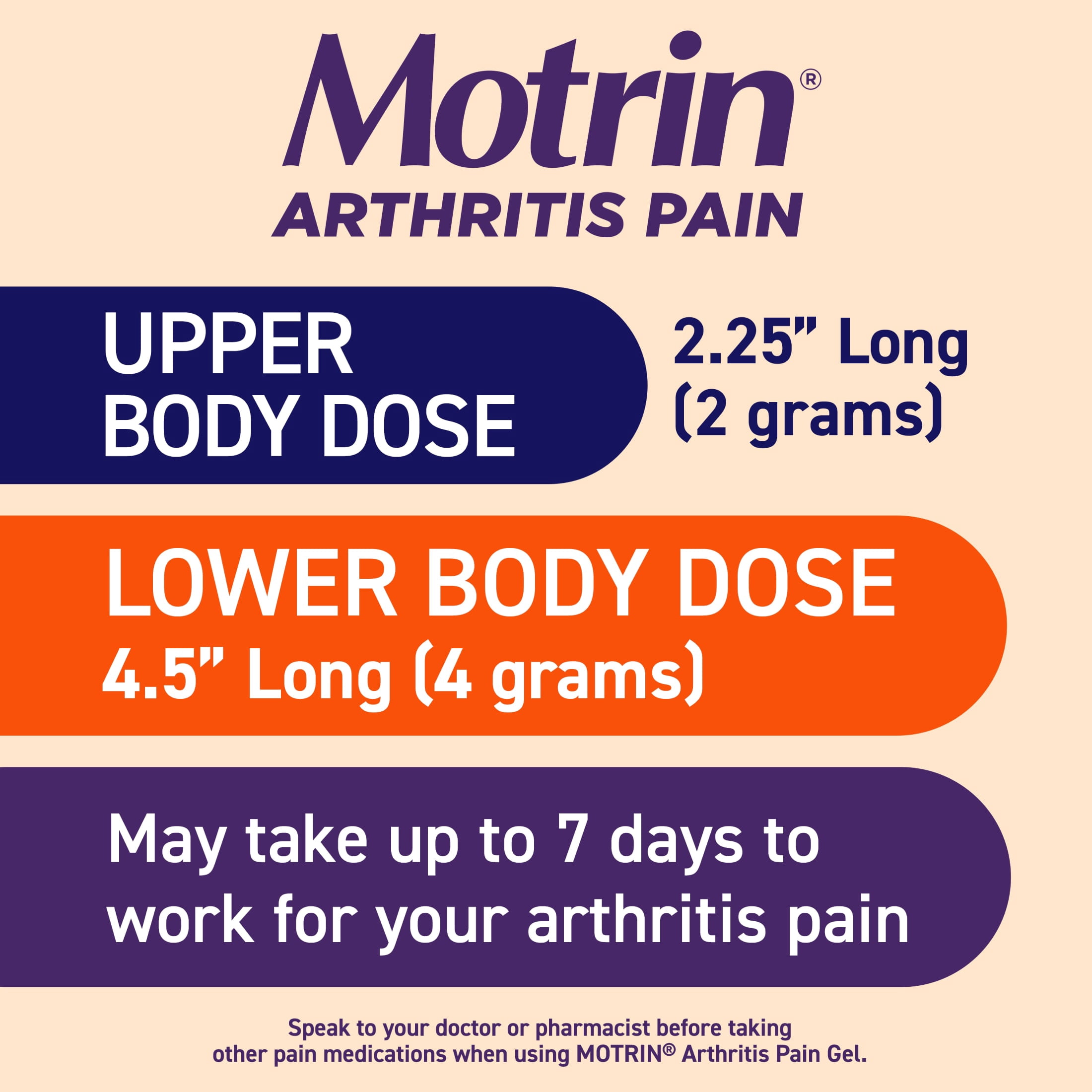 Motrin Arthritis Pain Relief Diclofenac Sodium Topical Gel 1%, 3.53 oz