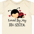 thumbnail image 4 of Inktastic Little Sister Ladybug Girls Baby Bodysuit, 4 of 5