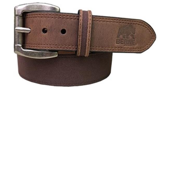 Berne berne 7512500255 mens work belts, brown & brown size 32