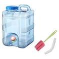 thumbnail image 4 of DYNWAVECA Contenant d'Eau avec Robinet Pichet de Stockage d'Eau avec Poignée de Transport Réservoir d'Eau Contenant d'Eau Potable pour Randonnée Pique-Nique Conduite avec Tuyau, 4 of 10