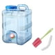 thumbnail image 3 of Contenedor de agua con grifo, contenedor de agua potable, cubo de almacenamiento de agua, tanque de agua para cocina al aire libre de emergencia Con manguera, 3 of 8