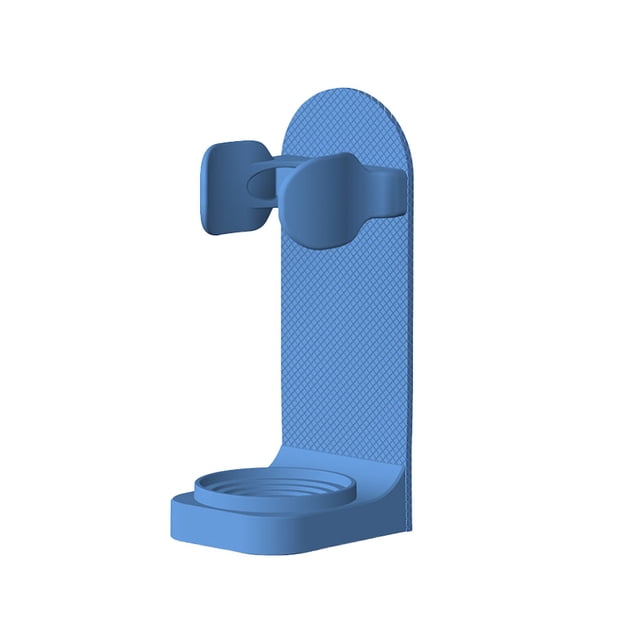 bedienty 2 Pcs Support Mural Universel pour Brosse à Dents Électrique Anti-Taches Réglable Bleu silicone Antidérapant 1pcs 1Ensemble