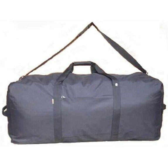 K-Cliffs 600D Polyester Square Cargo Duffel Bag - 42 x 20 x 20 in. Black