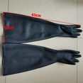 thumbnail image 2 of Guantes de latex de goma resistente PPE shamjiam Guantes de latex negros, 2 of 8
