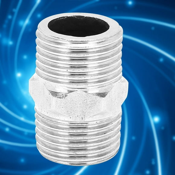 Threaded Pipe Connector Fittings Hexagonal , Pipe Fitting High Pressure Resistance Screwed Pipe, for Plumbing