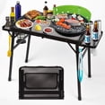 thumbnail image 1 of Mesa de pícnic plegable Grovind, 76 cm, altura ajustable, 1 of 7