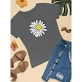 thumbnail image 3 of Daisy Hand Drawn Doodle T-Shirt Women -Image by Shutterstock, Female 4X-Large, 3 of 4