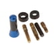 thumbnail image 1 of Mástil de de tornillo de aleación de aluminio negro de fibra rechoncha de radio de carbono 1.4 pulgadas Azul kusrkot Mástil de antena corta para radio de automóvil, 1 of 5