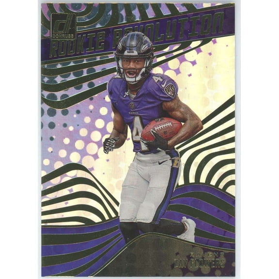 NFL 2023 Panini Donruss Football    Zay Flowers RR-16 (Rookie Revolution)