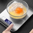 thumbnail image 4 of Báscula electrónica de cocina comercial de 5kg/0,1G báscula de cocina multifuncional de acero inoxidable para hornear en el hogar báscula de cocina electrónica de alta precisión JM, 4 of 5