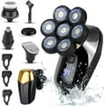thumbnail image 1 of in 1 Electric Shaver 7D for Bald Men, Rechargeable Rotary Razor, LED Display, Black, 1 of 5