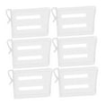 thumbnail image 5 of LABELEPH 6Pcs Height Adjustable Refrigerator Door Organizer in Transparent 12.00X5.00X2.80in, 5 of 8