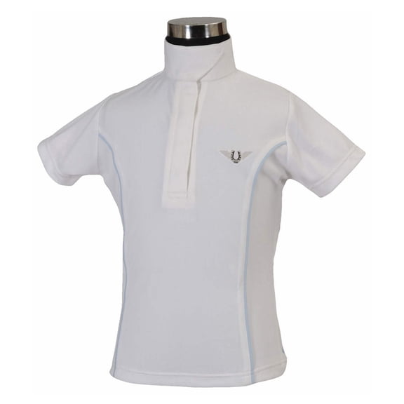 TuffRider Children's Kirby Kwik Dry Short Sleeve Show Shirt