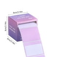 thumbnail image 3 of AuroraX Pop Up Sticky Notes with Note Dispenser,Self-Stick,3x3 Fun Sticky Notes Pastel,Cute 256 Sheets Sticky Notes,for Home,Notebook,Office, 3 of 5