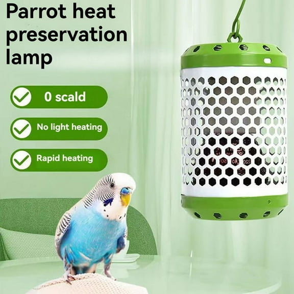 Pet Parrot Heat Preservation Lamp Ceramic Heating Lamp Anti-Bite Scalding Reptile Warm Lights Accessories Bird Supplies
