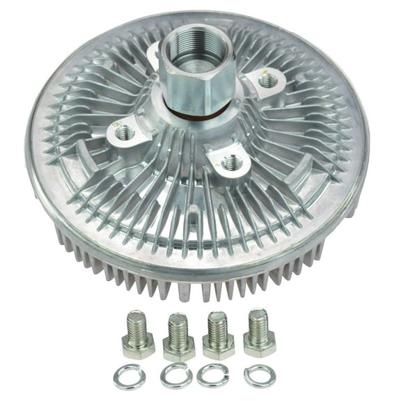 TRQ Heavy Duty Cooling Radiator Fan Clutch for GMC Isuzu Chevy Pickup Truck RCA91846 Fits select: 1999-2004 CHEVROLET SILVERADO, 1996-2004 CHEVROLET TAHOE