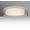 Gray/Opal Matte, variant on Besa Lighting - Tango 15 - 17W 1 LED Flush Mount In Contemporary Style-4.38