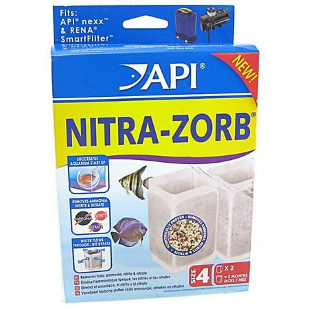 API Rena Filstar Nitra-Zorb for API Nexx Filter & Rena SmartFilter Size 4 - 2 count