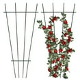 thumbnail image 1 of MesaSe 2Pcs Plant Trellis 15.8 Inch Iron Plant Growing Support Weather Resistant Plant Climbing Rack Garden Plant Trellis, 1 of 8