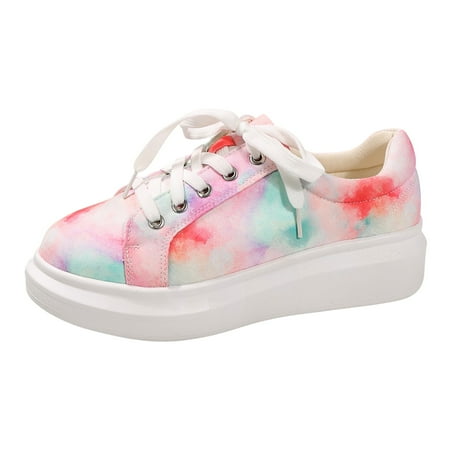 OJSFQUFP Womens Casual Shoes Women Low Top Casual Walking Shoes Canvas Shoes Breathable Casual Sport Shoes Fashion Shoes Foldable Flats for Women 39